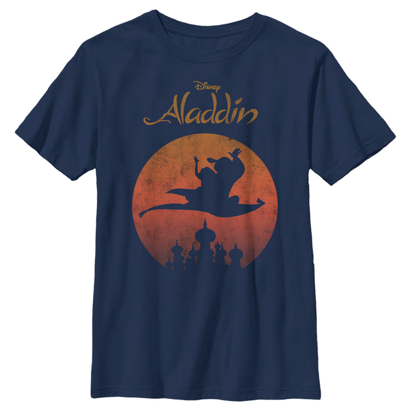 Boy's Aladdin Magic Carpet Ride Wave T-Shirt