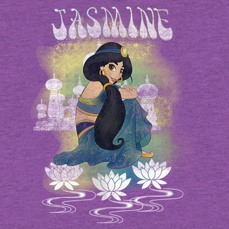 Girl's Aladdin Distressed Jasmine T-Shirt