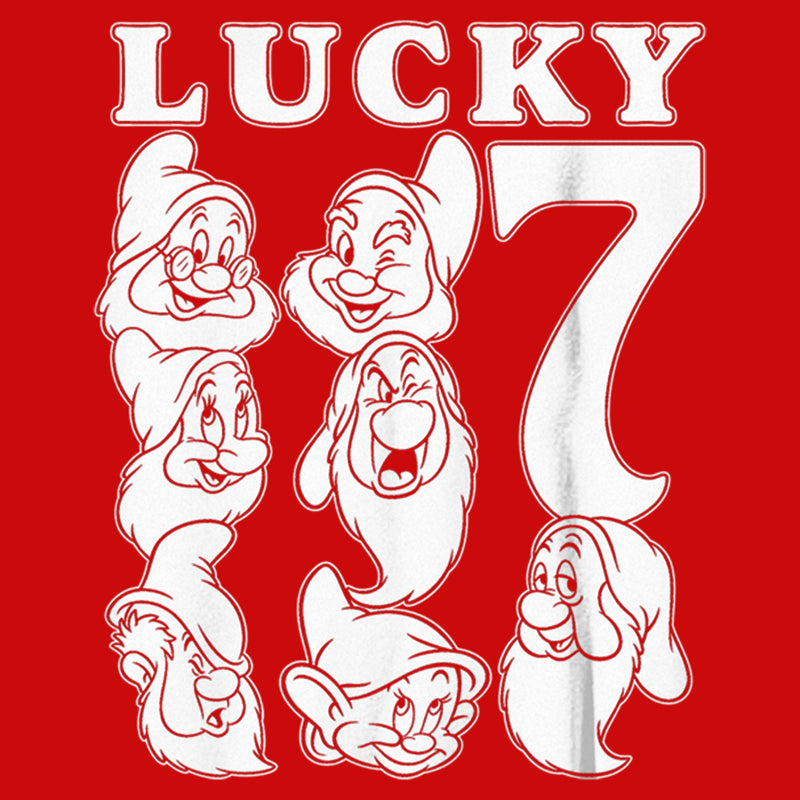 Boy's Snow White and the Seven Dwarfs Lucky Seven T-Shirt