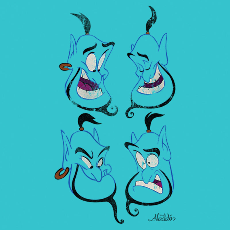 Girl's Aladdin Expressions of Genie T-Shirt