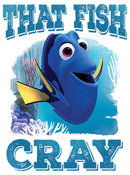 Girl's Finding Dory Cray Cray Fish T-Shirt