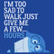 Junior's Inside Out I’m Too Sad To Walk T-Shirt