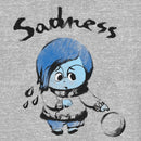 Junior's Inside Out Sadness on Ink T-Shirt