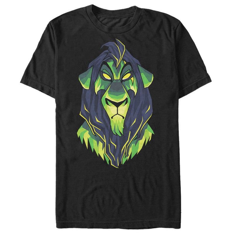 Men's Lion King Scary Geometric Scar T-Shirt