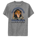 Boy's Lion King Scar Surrounded By Idiots Sunset Performance Tee