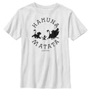 Boy's Lion King Hakuna Matata Means No Worries T-Shirt