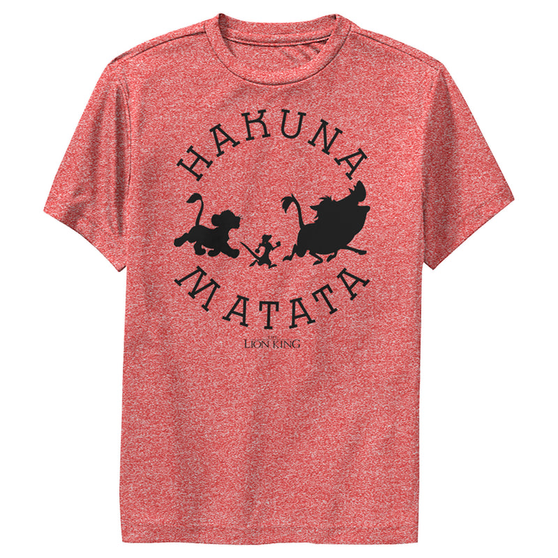 Boy's Lion King Hakuna Matata Means No Worries Performance Tee