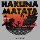 Boy's Lion King Hakuna Matata Sunset Circle T-Shirt