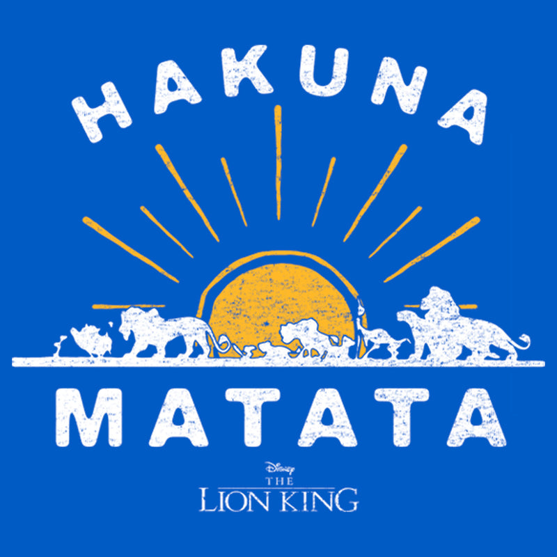 Men's Lion King Silhouette Sunrise T-Shirt