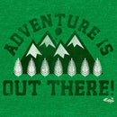 Men's Up Adventure Is Out There in the Mountains T-Shirt