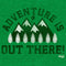 Men's Up Adventure Is Out There in the Mountains T-Shirt