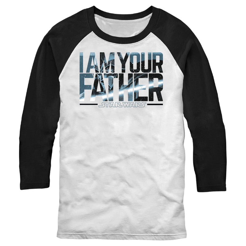 Men's Star Wars Darth Vader Your Father Baseball Tee