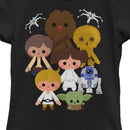Girl's Star Wars Cute Cartoon Rebels T-Shirt