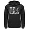 Men's Star Wars Darth Vader Best Dad in the Galaxy Mug Pull Over Hoodie