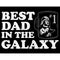 Men's Star Wars Darth Vader Best Dad in the Galaxy Mug Pull Over Hoodie