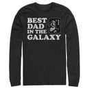 Men's Star Wars Darth Vader Best Dad in the Galaxy Mug Long Sleeve Shirt