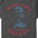 Men's Star Wars Darth Vader Best Papa in the Galaxy T-Shirt