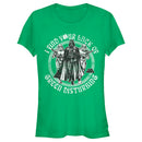 Junior's Star Wars St. Patrick's Day I Find Your Lack of Green Disturbing T-Shirt