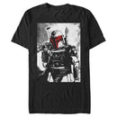 Men's Star Wars Boba Fett pop of red T-Shirt