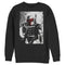 Men's Star Wars Boba Fett pop of red Sweatshirt