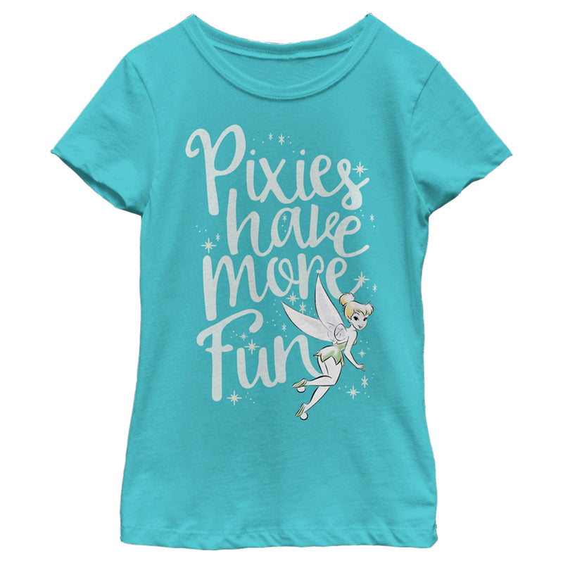 Girl's Peter Pan Tinker Bell Pixies Have More Fun T-Shirt