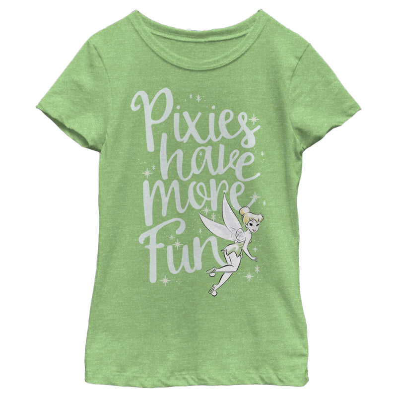 Girl's Peter Pan Tinkerbell Pixies Have More Fun T-Shirt