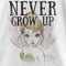 Girl's Peter Pan Tinker Bell Never Grow Up Sketch T-Shirt