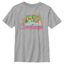 Boy's Teenage Mutant Ninja Turtles Distressed Pink Cowabunga T-Shirt