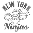 Men's Teenage Mutant Ninja Turtles Distressed New York Ninjas T-Shirt