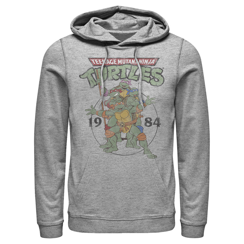 Men's Teenage Mutant Ninja Turtles 1984 Heroes Pull Over Hoodie