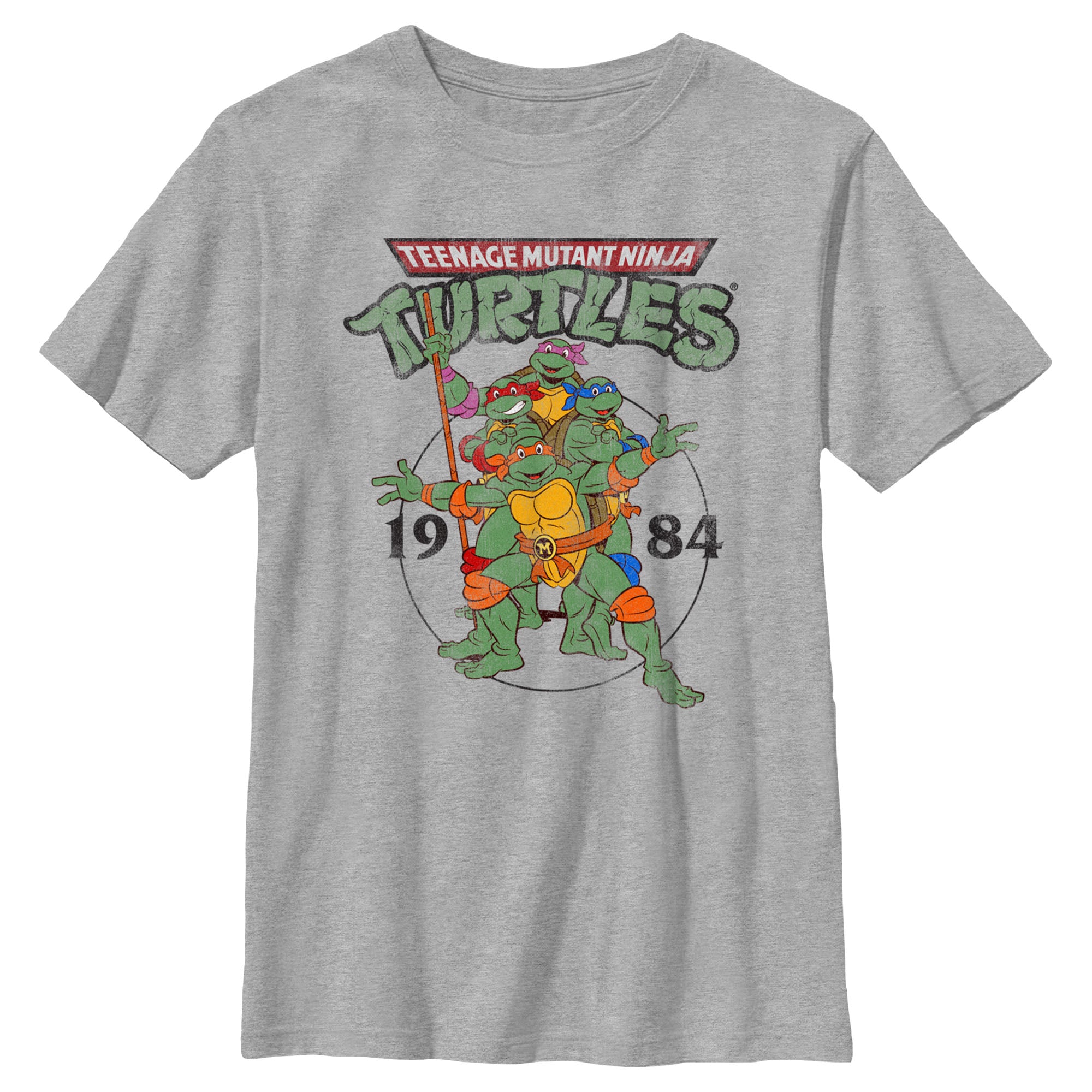 Boy's Teenage Mutant Ninja Turtles 1984 Heroes T-Shirt