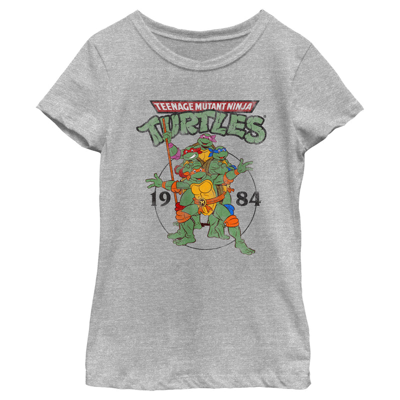 Girl's Teenage Mutant Ninja Turtles 1984 Heroes T-Shirt