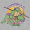 Boy's Teenage Mutant Ninja Turtles Sunset Donatello in Action T-Shirt