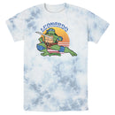 Men's Teenage Mutant Ninja Turtles Sunset Leonardo in Action T-Shirt