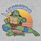 Girl's Teenage Mutant Ninja Turtles Sunset Leonardo in Action T-Shirt