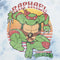 Men's Teenage Mutant Ninja Turtles Distressed Raphael in Action T-Shirt