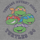 Infant's Teenage Mutant Ninja Turtles Distressed Group 84' Onesie