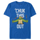 Men's Teenage Mutant Ninja Turtles Chuk This Out Michelangelo T-Shirt