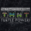 Men's Teenage Mutant Ninja Turtles Distressed The Elements of a Ninja T-Shirt