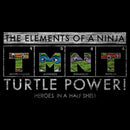 Girl's Teenage Mutant Ninja Turtles Distressed Elements of a Ninja T-Shirt