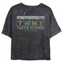 Junior's Teenage Mutant Ninja Turtles Distressed Elements of a Ninja T-Shirt