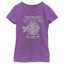 Girl's Teenage Mutant Ninja Turtles New York City 1984 Logo Face T-Shirt