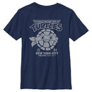 Boy's Teenage Mutant Ninja Turtles New York City 1984 Logo Face T-Shirt