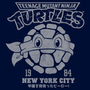 Boy's Teenage Mutant Ninja Turtles New York City 1984 Logo Face T-Shirt