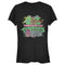 Junior's Teenage Mutant Ninja Turtles Distressed Crew Logo T-Shirt