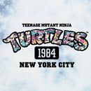 Men's Teenage Mutant Ninja Turtles 1984 New York City Floral Logo T-Shirt