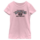 Girl's Teenage Mutant Ninja Turtles 1984 New York City Floral Logo T-Shirt