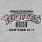 Junior's Teenage Mutant Ninja Turtles New York City 1984 Floral Logo T-Shirt