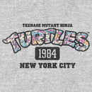 Men's Teenage Mutant Ninja Turtles New York City 1984 Floral Logo Sweatshirt