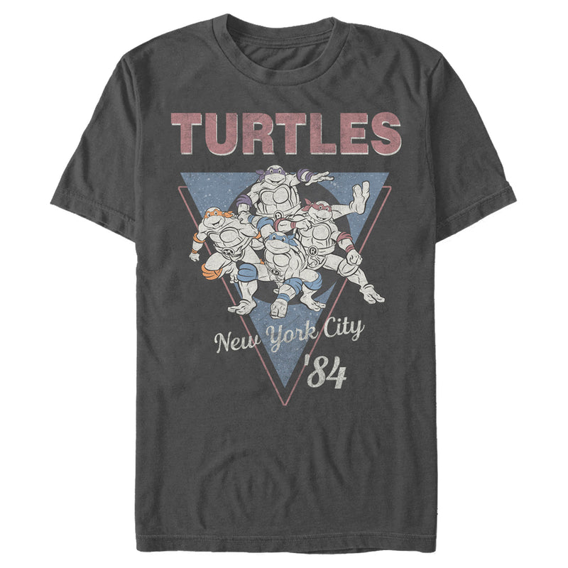 Classic Teenage Mutant Ninja Turtles Group And Logo Shirt